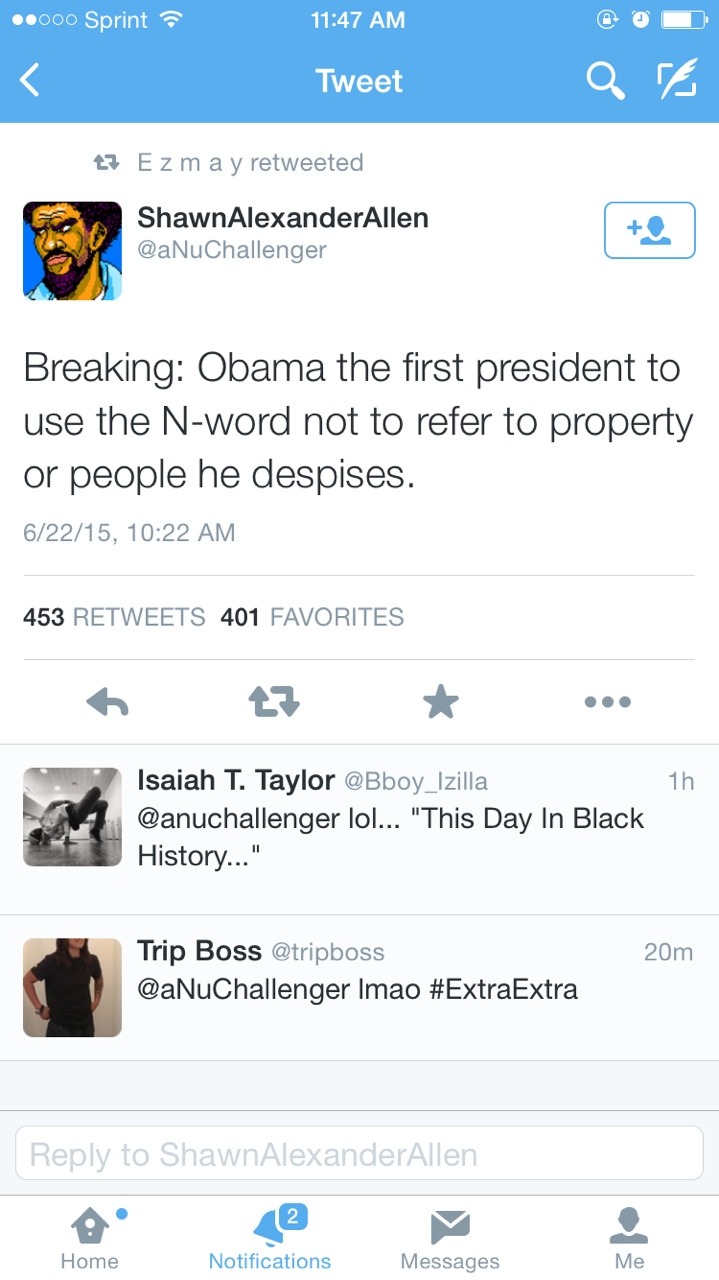 queenevea:  Best responses to President Obama using the N-Word that I’ve seen so