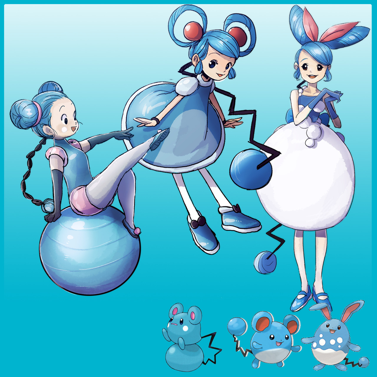 tamtamdi:      💎  ❄️💎Blue Pokémon💎❄️   💎     Collected some