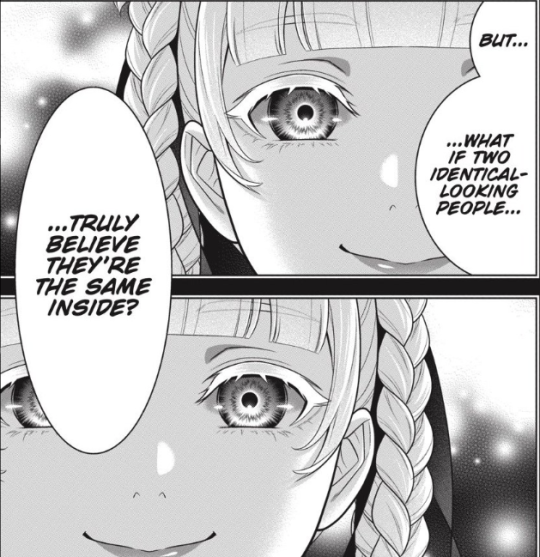 i really like it when these two interact. im living for their moments but  kirari calling her impurity really suprised me since i thought she had a  liking for yumeko? : r/Kakegurui