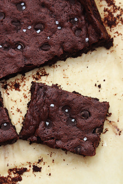 fullcravings:  Ultra Fudgy GF Brownies