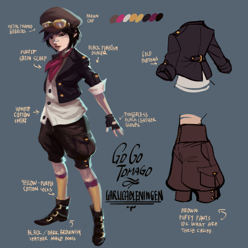 here you go! basically like these but feel free to improvise the materials and accessories 8D/