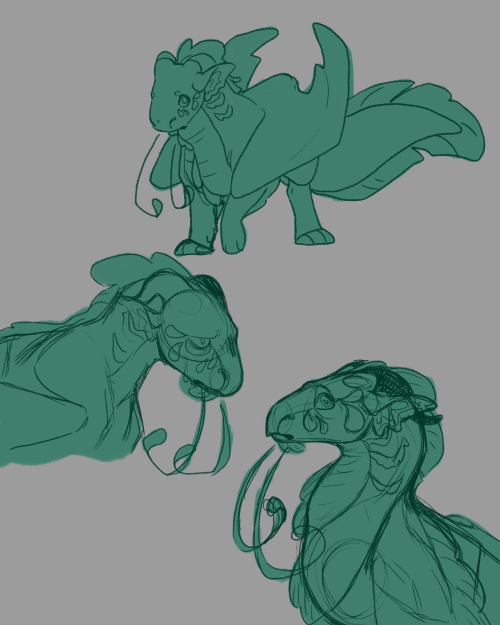 My Clearsight Doodles, Hope The Goat Aspect Shines Thru!
