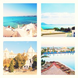 t-u-n-i-s-i-e:  “Tunisia is beautiful”