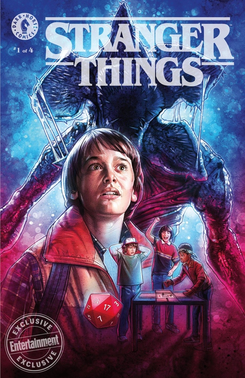 stellarlosersclub: GUYS DARK HORSE COMICS IS PUTTING OUT A STRANGER THINGS COMIC THIS FALL REVOLVING AROUND WILL’S EXPERIENCES IN THE UPSIDE DOWN SPREAD THE NEWS  (cred. to Dark Horse) 