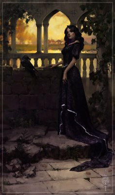 Yennefer-Fan:another Great Book Lore Yen By Varvara Yaikova