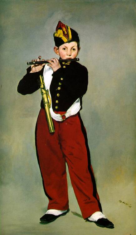 artist-manet: The Fifer, 1866, Édouar ManetMedium: oil,canvaswww.wikiart.org/en/edoua