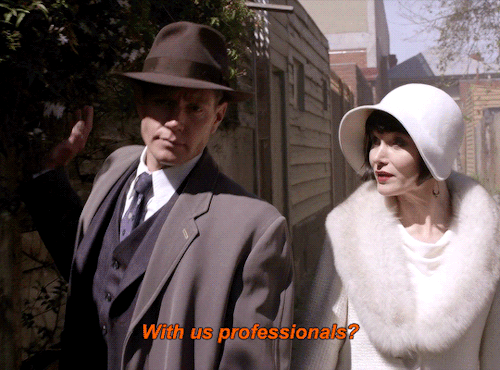 mrgaretcarter:Every charged scene between Phryne Fisher and Jack Robinson