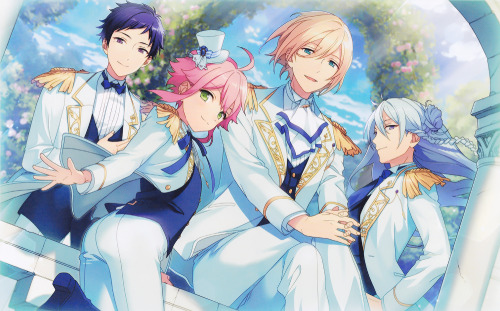 anstazu:  Ensemble Stars! Official Visual Fanbook (fine). Click here for full size (4512 × 2800). No need to credit, but please like/reblog if using! 