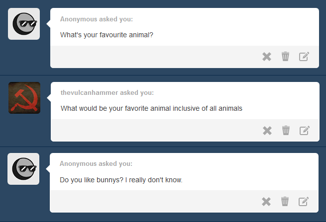 fluttershyanswers:  I love them all…  x3 D'aww~