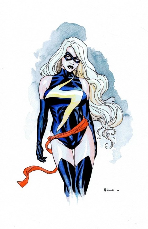choayako:  Ms. Marvel by Mike Mckone  porn pictures