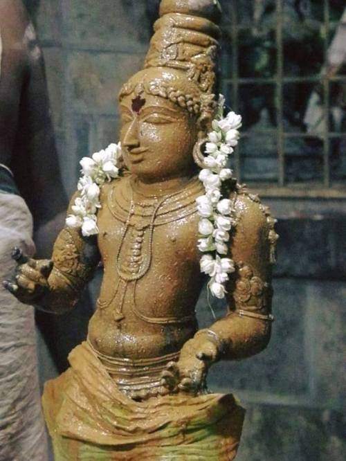 Sambandar, one of the most prominent of the sixty-three Nayanars, Tamil Saiva bhakti saints