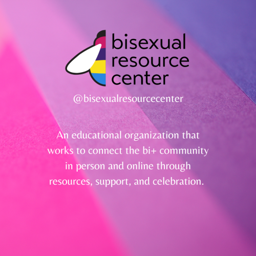  Did you know bi+ people make up over half of the LGBTQ+ community but receive less than 1% of donor