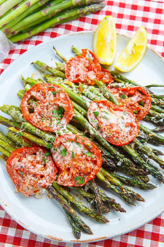 hoardingrecipes:Tuscan Roast Asparagus