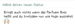 whatsapp-status:  Bringt auch nichts wenn