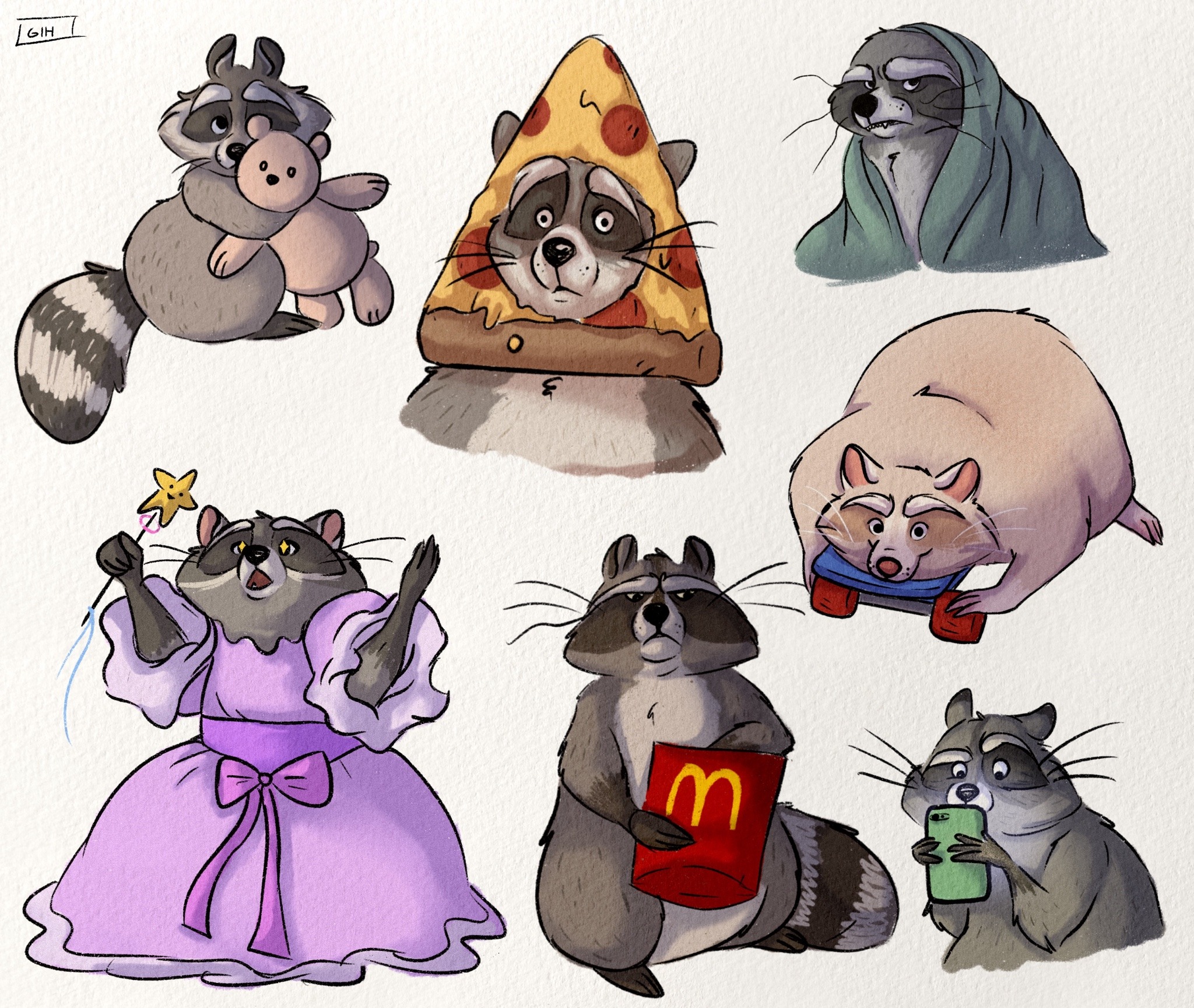 Porn gihdrawz:Raccoons! photos