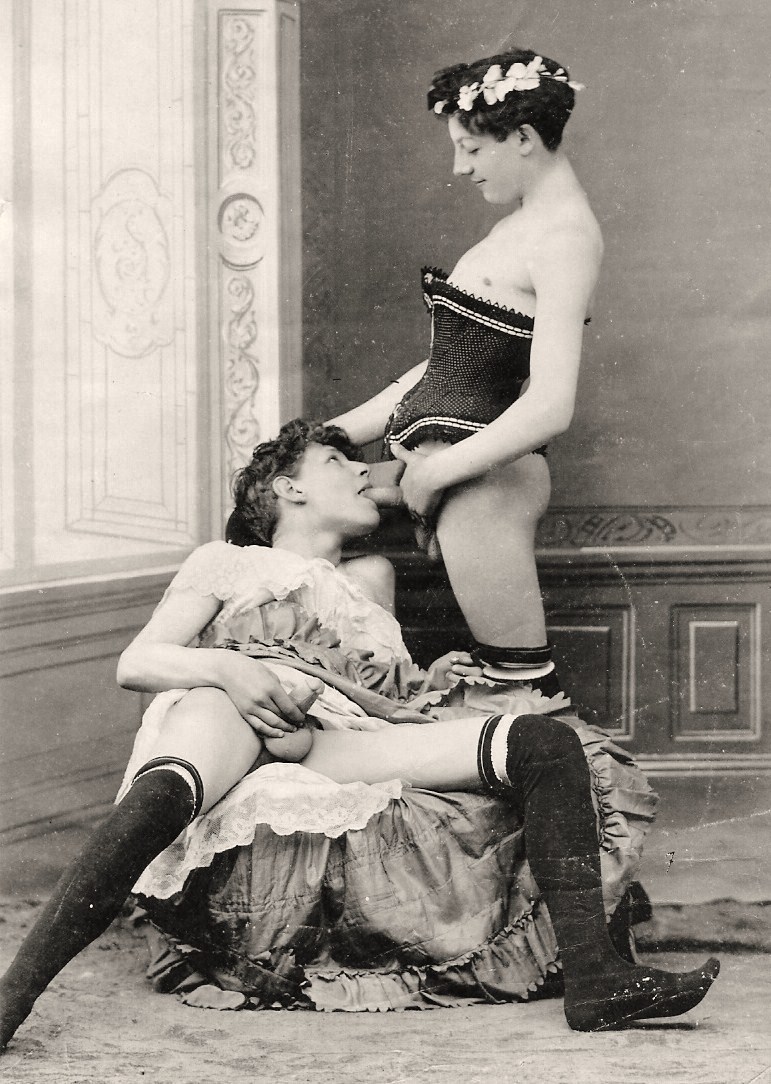 Cross dressers have been around a lot longer than people really imagine!