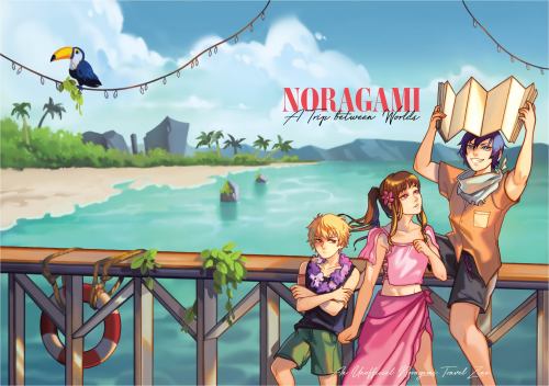 PREORDERS for A Trip Between Worlds: Noragami Travel Zine are now OPEN! The time has finally arrived