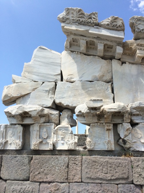 Acropolis, Pergamon, UNESCO, World Heritage Site,Pergamon was the capital of the Kingdom of Pergamon