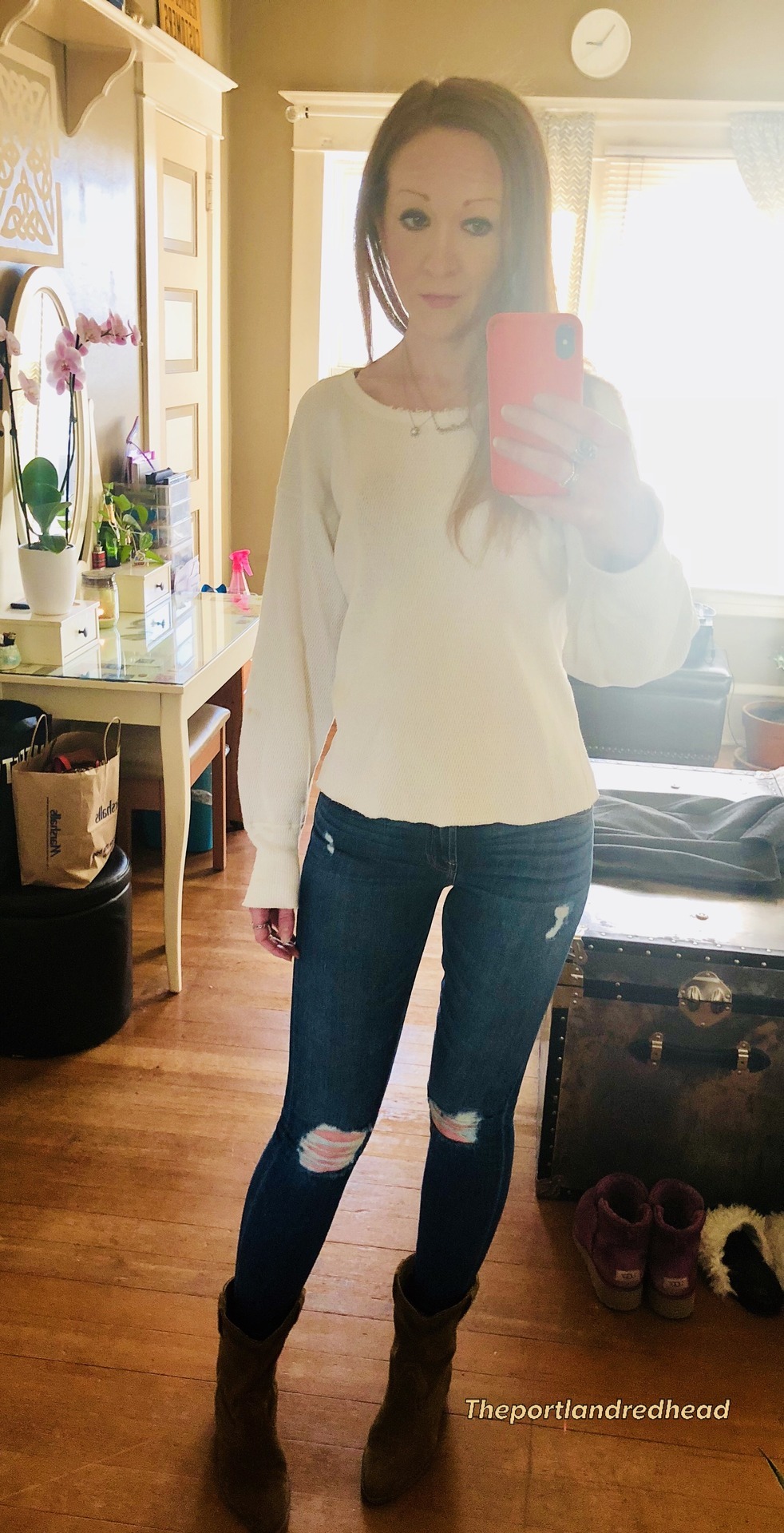 theportlandredhead:  👖all day everyday @theportlandredhead Unbelievable $40 bargain