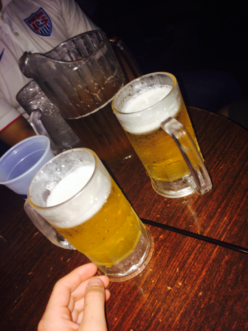 Last night