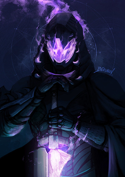 berunov - Void KnightThis looks like a hunter in Destiny 2. The...