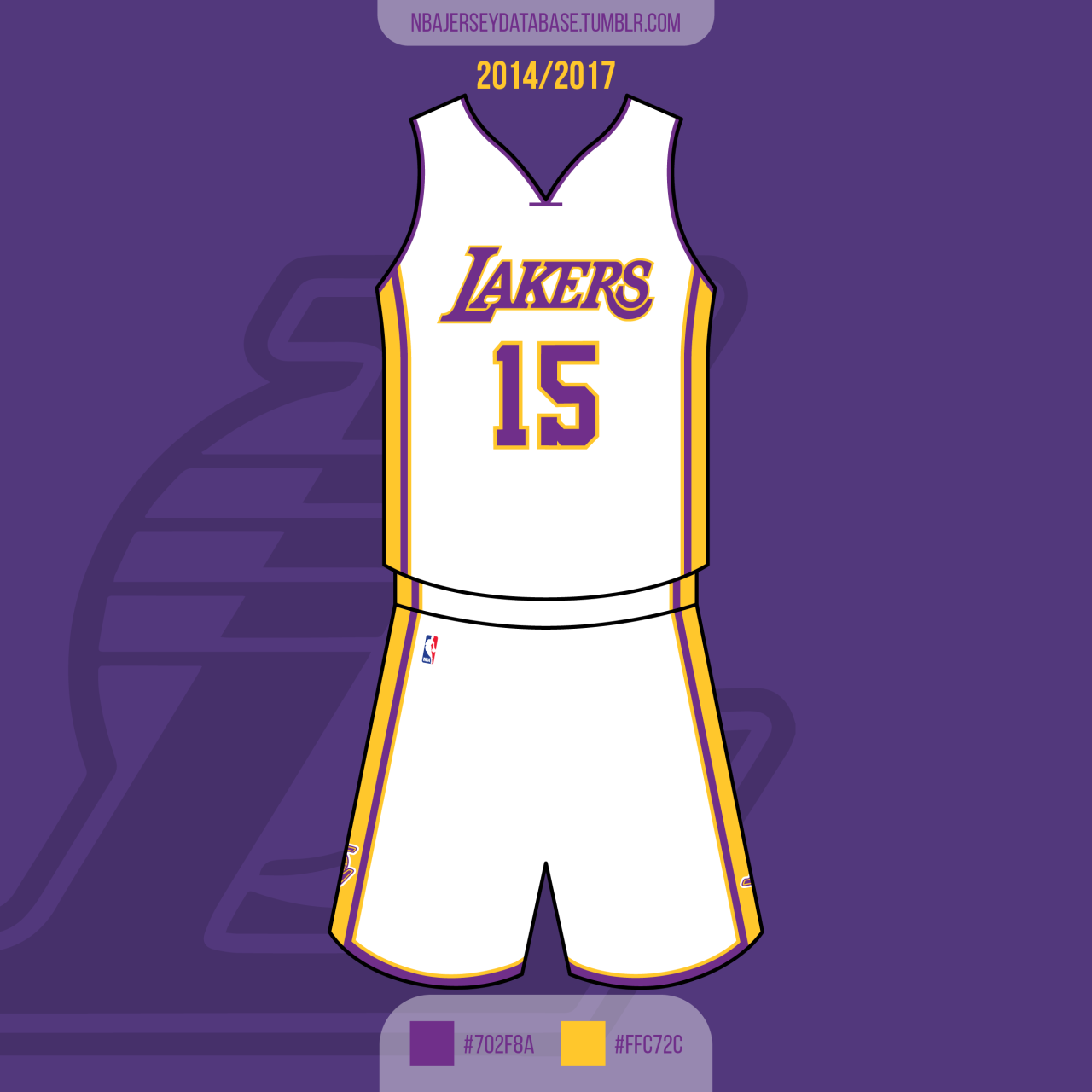 los angeles lakers alternate jersey