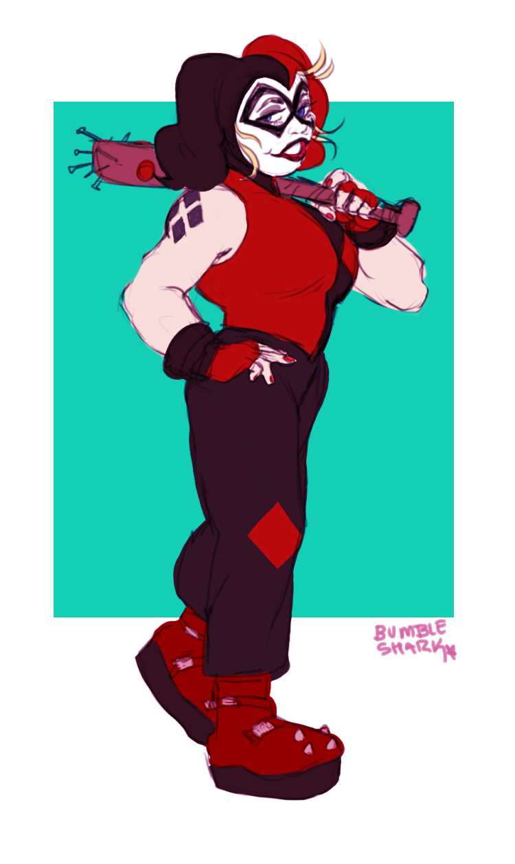 bumbleshark: i’ve been trying to hard to redesign these gals  sometimes less is