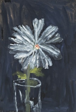 amare-habeo:      Vladimir Yakovlelv (Russian, 1934-1998) Flower in a Glass, 1973gouache on paper, 59 x 41 cm   