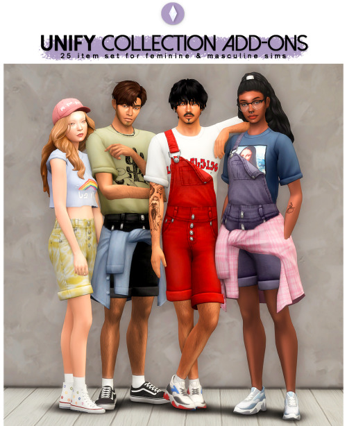 nucrests:Unify Collection Add-OnsI really loved the outcome of my previous Unify Collection set, tha