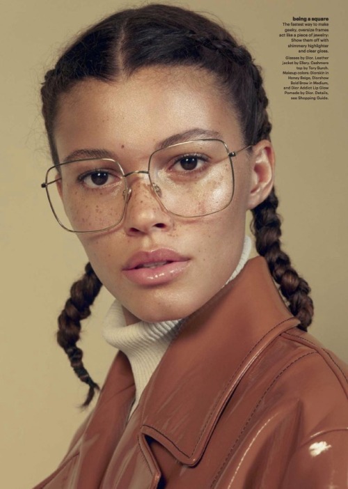 perfectandpoisonous: Looking Glasses: Sharif Hamza for Allure January 2018