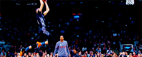 sports-and-everything-else:Zach Lavine destroying the rim