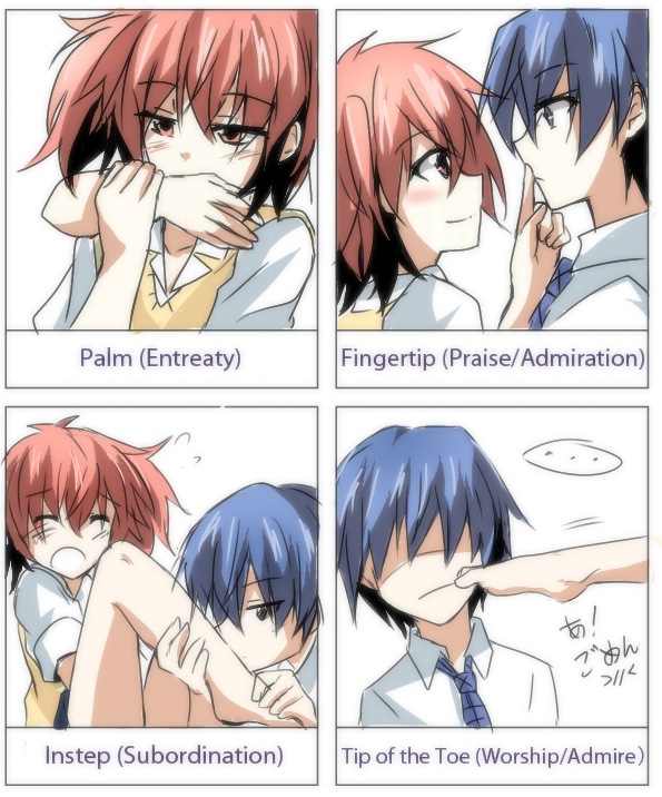 nithet:  兎角と晴 キス２２ By Artist: カゴ‐たん   &lt;3