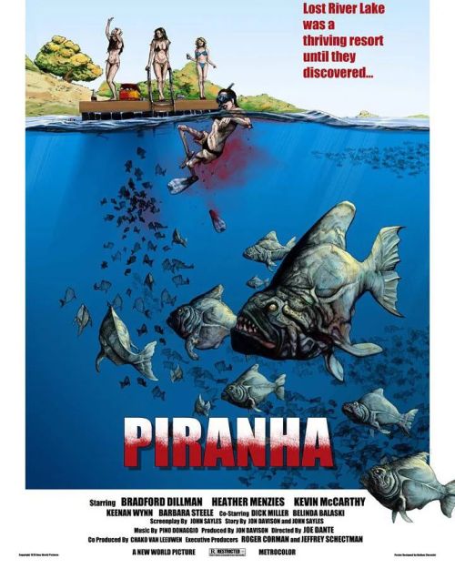 Movie 29 of #31daysofhalloween is Piranha. For a Jaws knock off director Joe Dante and the cast do a