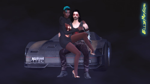 Pose Pack Cyberpunk 2077 Included: 1. 10 couple poses 2. Quadra V-Tech:low poly model by Kreanymnew 