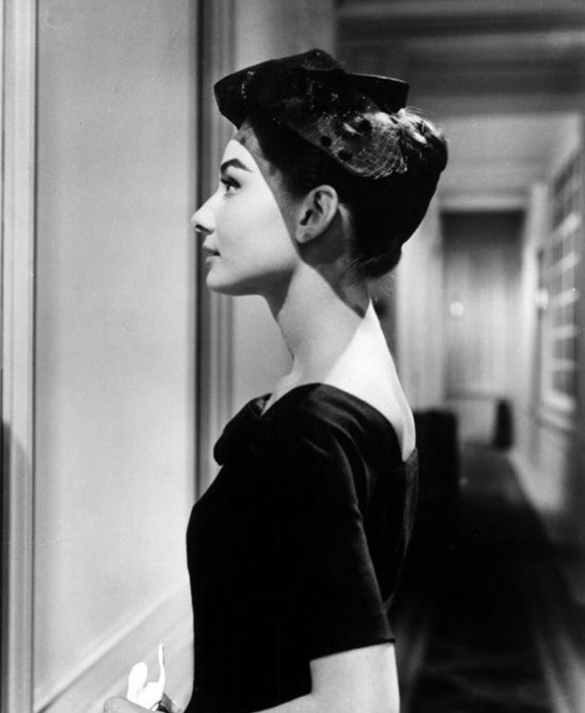 Some of Audrey’s looks in Love in the Afternoon, 1957