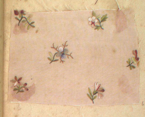 tiny-librarian: Various fabric samples Taken from the book: Gazette des atours de Marie-Antoinette :