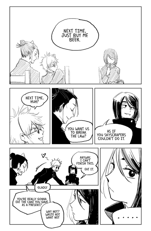 halveablock:  sashisu week on twitter day 1 - shoko’s birthdayjapanese school year begins in april, and i assume jujutsu tech follows the same timeline. shoko’s birthday would come first out of the three so it would be the first birthday sashisu would