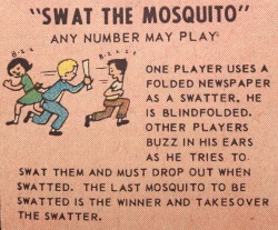 weirdvintage:A ridiculous game from the “Happy Birthday Party” section of the Dairy Queen Party Book, 1960 (scanned by WeirdVintage)