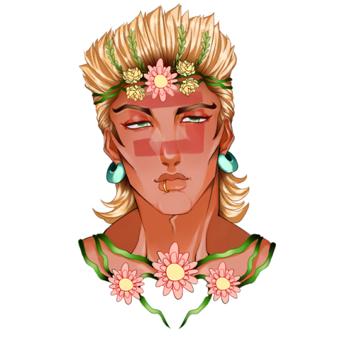 peachhhteas:Flower Prince Wamuu!!Santana vers. available soon ; )New sticker design! Read below if y