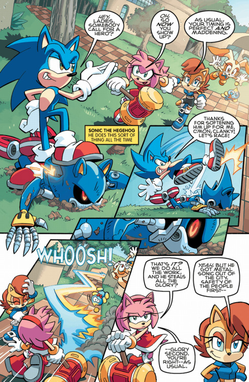 robotropoliszone:  From Sonic The Hedgehog #256 