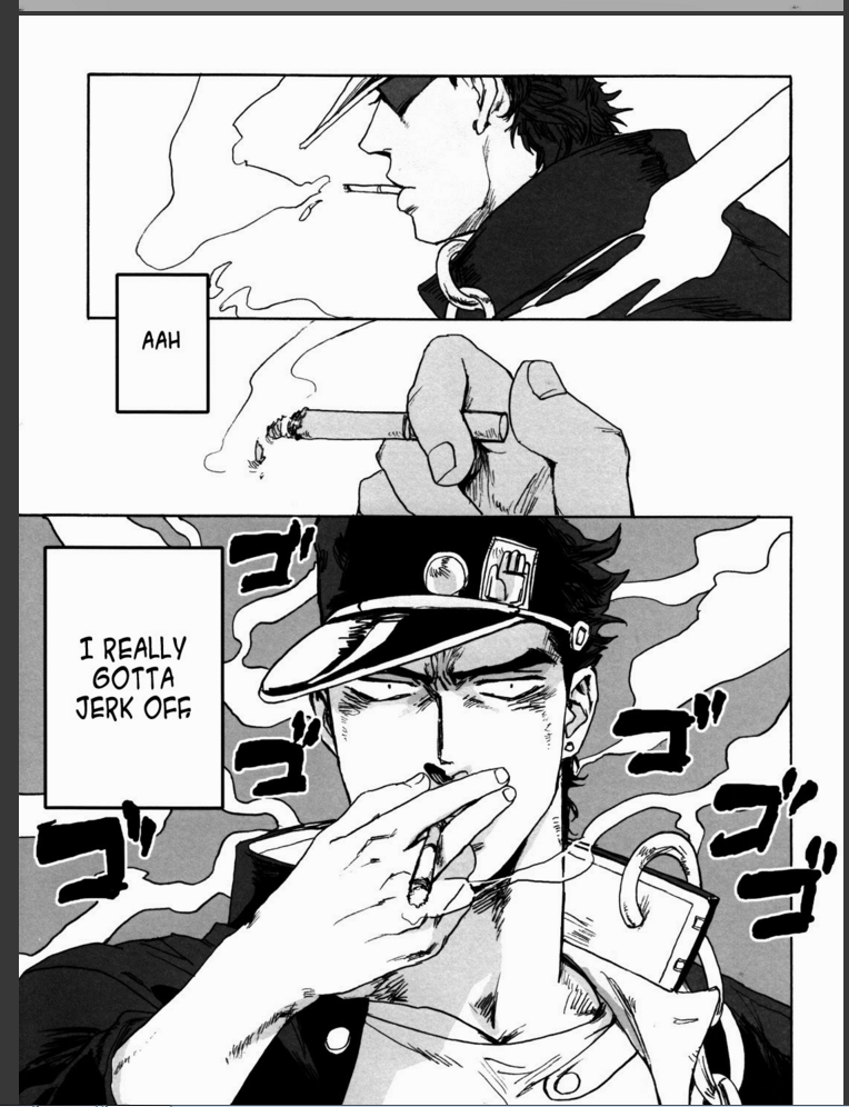 snakeaterr:  first few panels of this doujin and i cant stop laughing