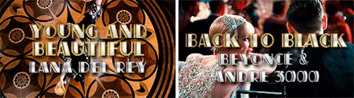 Music In Film: The Great Gatsby (2013) Dir. Baz Luhrmann - Soundtrack