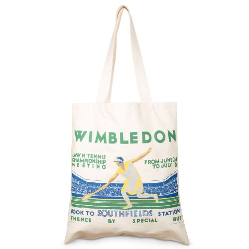 124daisies:Classic Wimbledon Poster Tote Bag