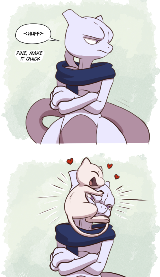 MEWTWO X by yingcartoonman -- Fur Affinity [dot] net