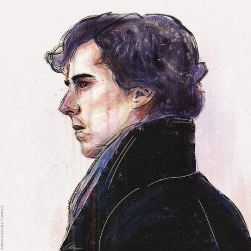 thediogenes:Drew this in photoshop as a test for an IRL watercolour only to realise I don’t ac