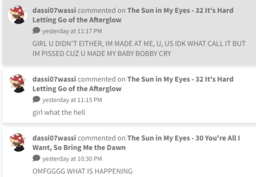 NEW FAVORITE COMMENTS
