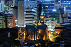 rjkoehler:  Myeongdong Cathedral, completed in 1898, surrounded by a lot of buildings that were not built in 1898.