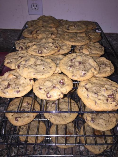 [homemade] Chocolate Chip Cookies with Espresso