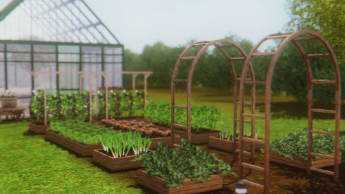 I Built This Cottage As An Alternative And Tbh It Has Everything I Need! A Duck Pond, A Greenhouse, A