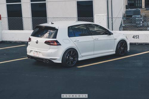 Turbo Tuesday | Tooshie Tuesday. Built this for the internet #Vw #mk7 #mk7r #golfr #rline #r #rays #